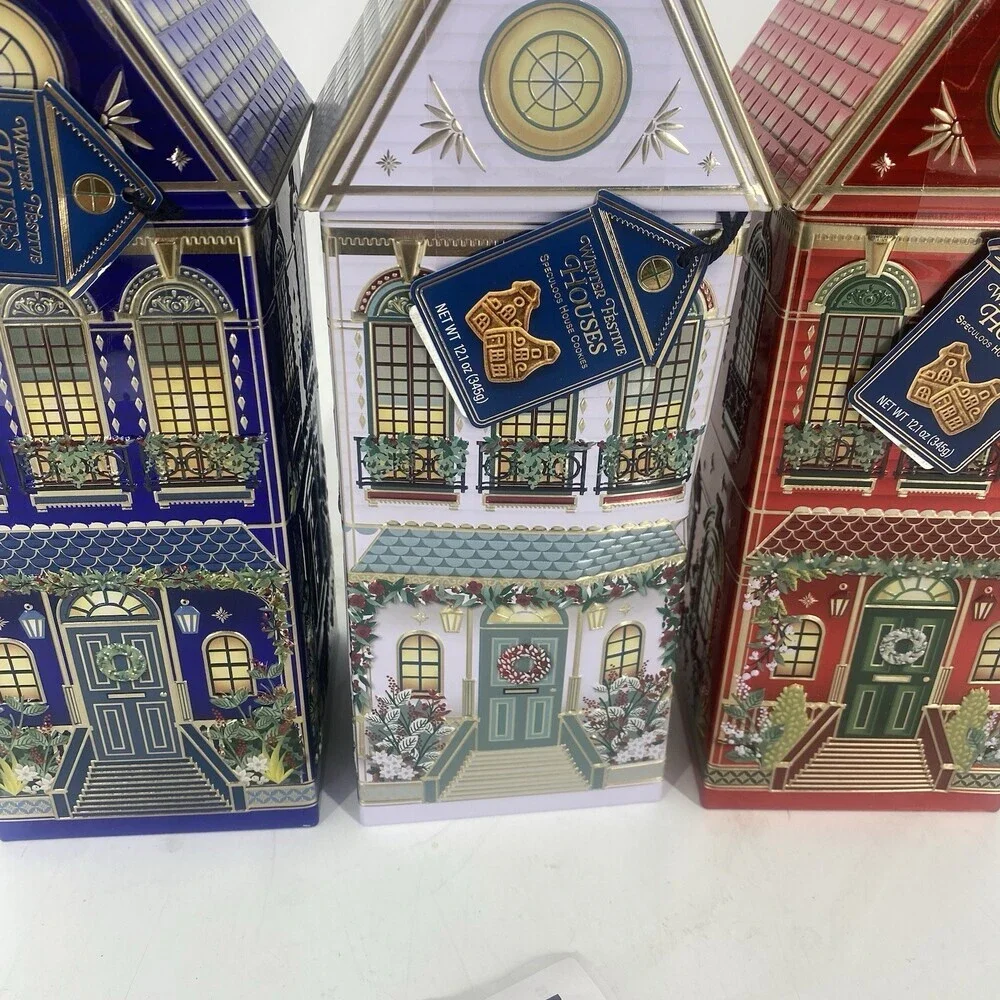 3 Pack - Winter Festive Speculoos House Cookies Costco Cristmas Cookies 7/2026